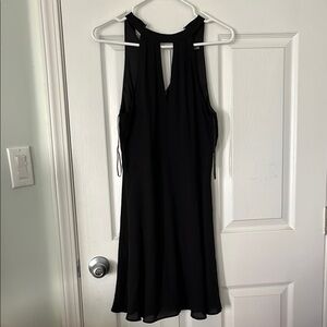 Elegant Black Sleeveless Dress